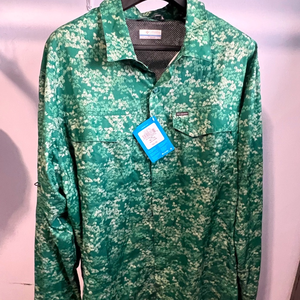 Columbia Shirt for Summer ☀️🕶️